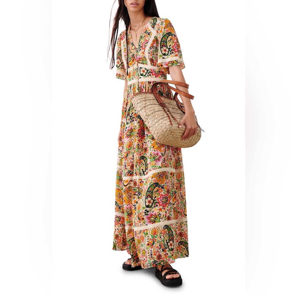 Ba&sh flower dress NWT size medium
